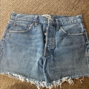 Agolde jean shorts.